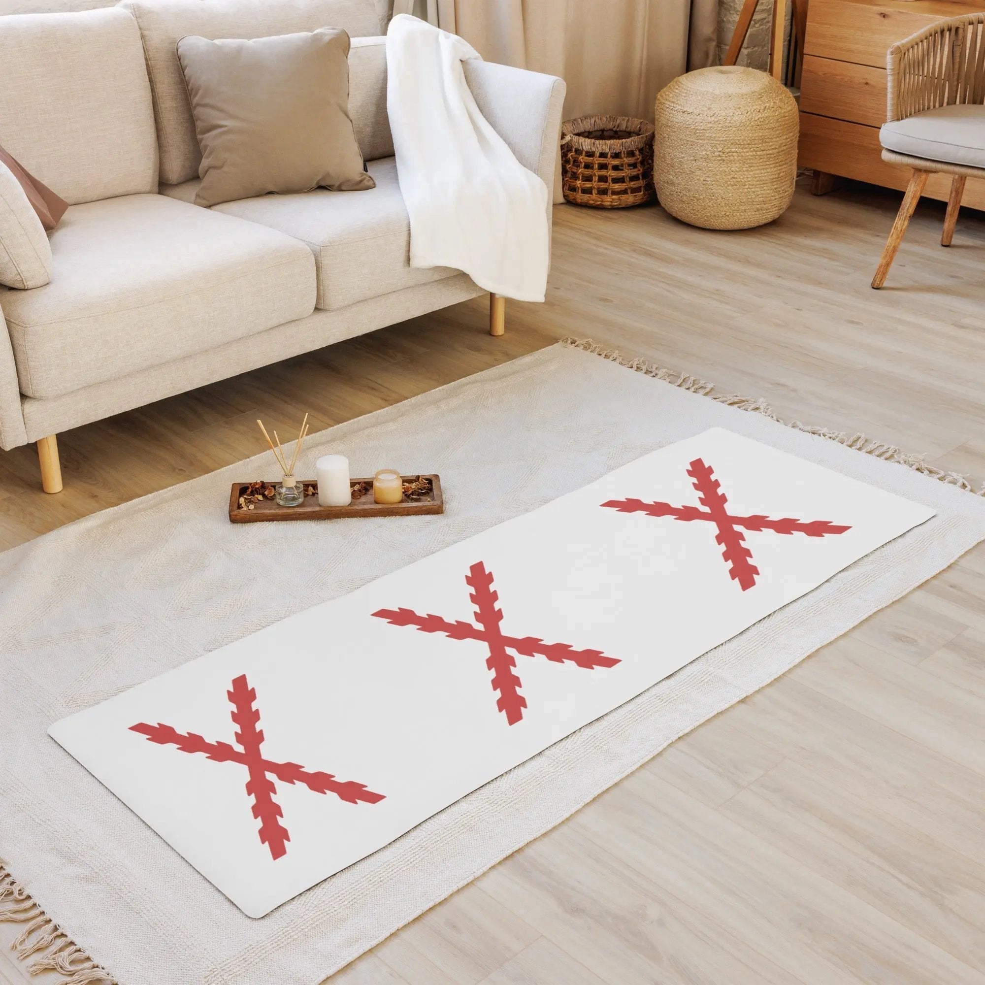Comprar Esterilla de yoga Cruz de Borgoña La Flamenca de Borgoña Bandera España