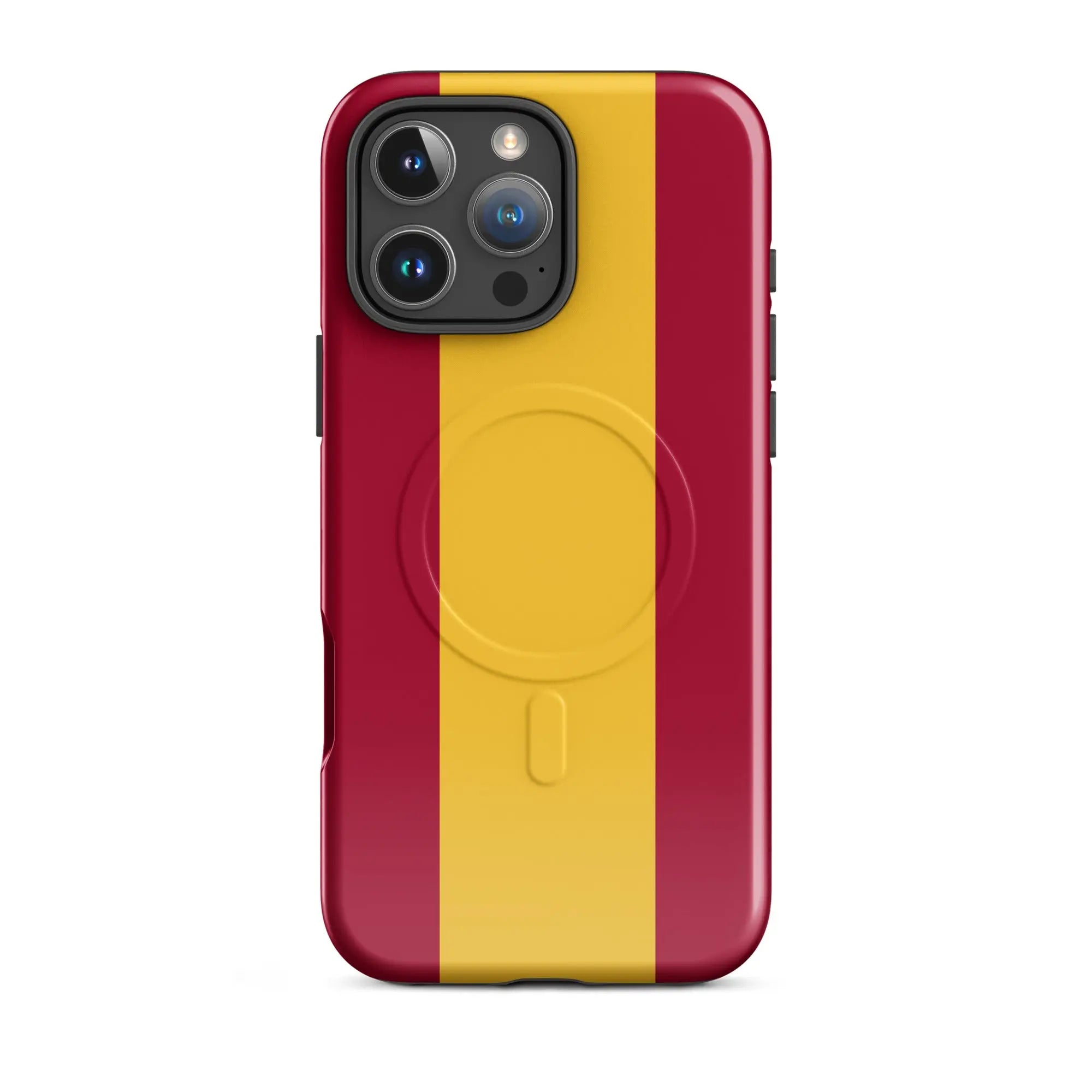 Comprar Funda dura para iPhone® MagSafe® Bandera de España Bandera España La Flamenca de Borgoña Patricia Muñoz VOX
