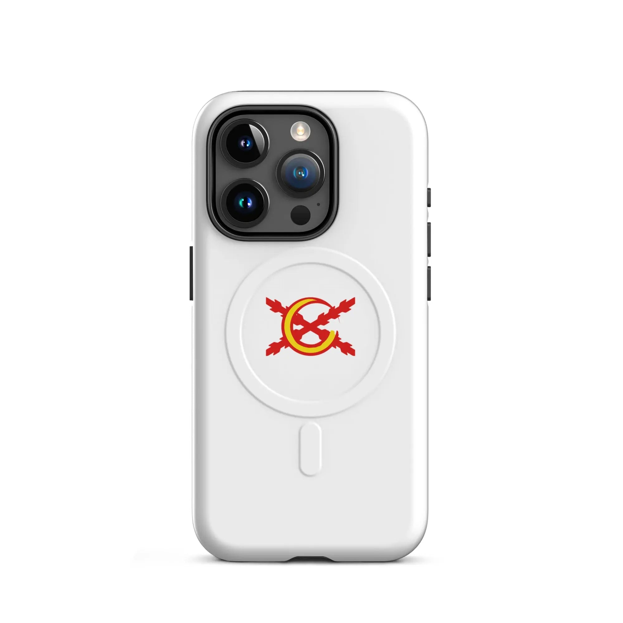 Comprar Funda dura para iPhone® MagSafe® La Flamenca de Borgoña Bandera España La Flamenca de Borgoña Patricia Muñoz VOX