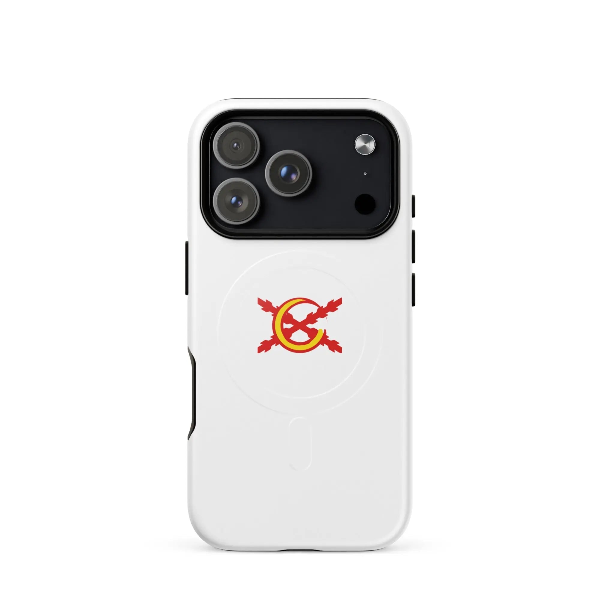 Comprar Funda dura para iPhone® MagSafe® La Flamenca de Borgoña Bandera España La Flamenca de Borgoña Patricia Muñoz VOX
