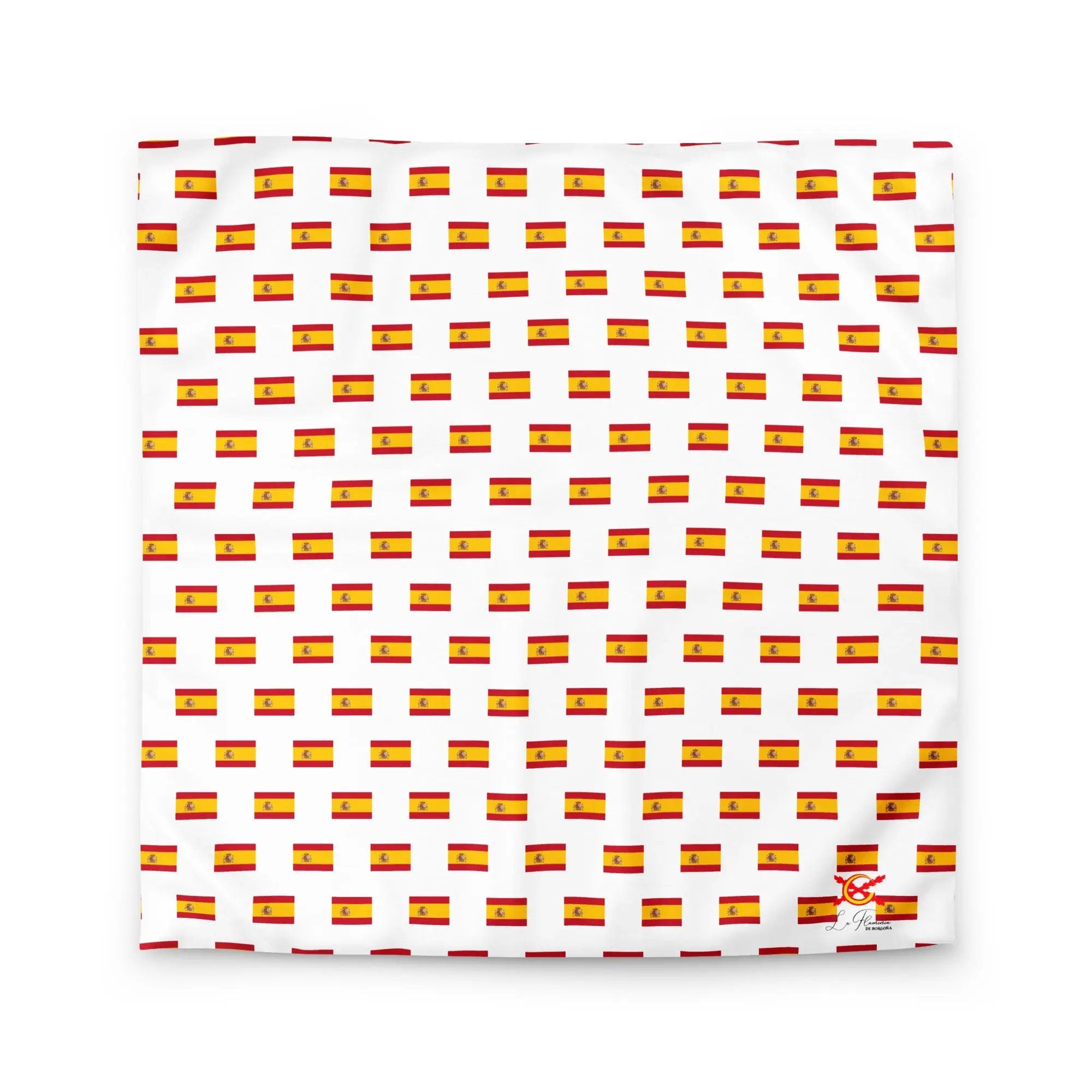 Comprar Funda nórdica edredón Bandera de España mosaico La Flamenca de Borgoña Bandera España