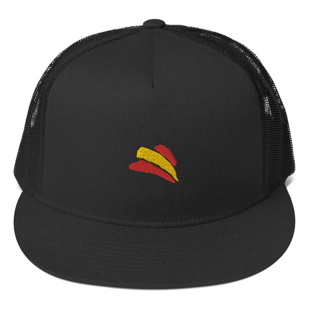 Comprar Gorra Bandera España bordada trucker Bandera España La Flamenca de Borgoña Patricia Muñoz VOX