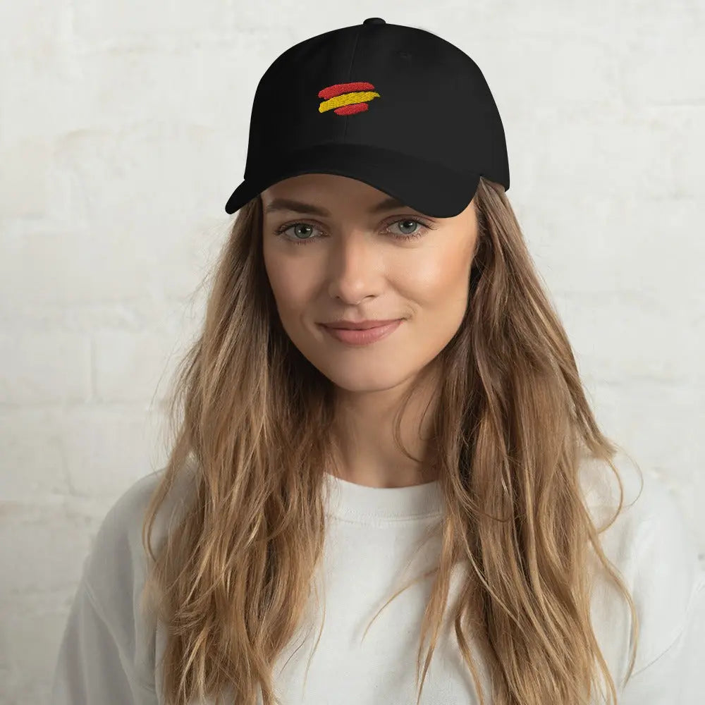 Comprar Gorra Bandera España estilo Dad (muchos colores) Bandera España La Flamenca de Borgoña Patricia Muñoz VOX