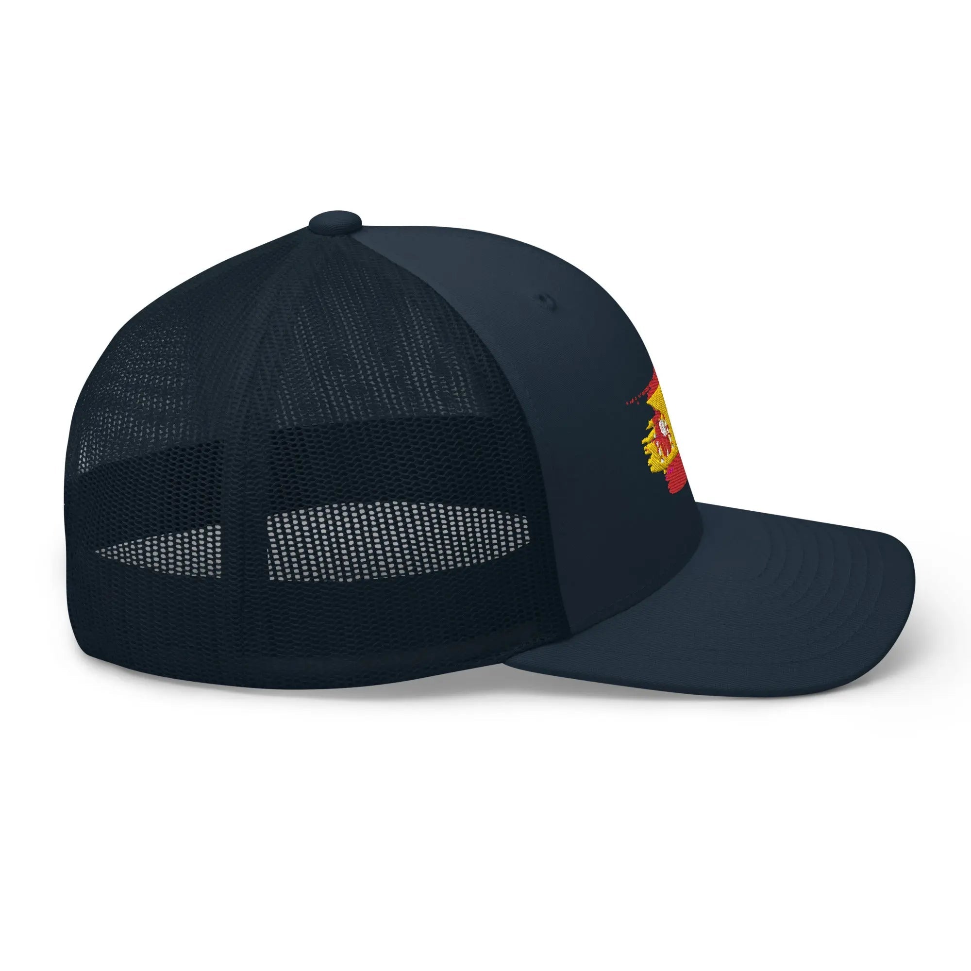 Comprar Gorra Bandera de España bordada trucker Bandera España La Flamenca de Borgoña Patricia Muñoz VOX
