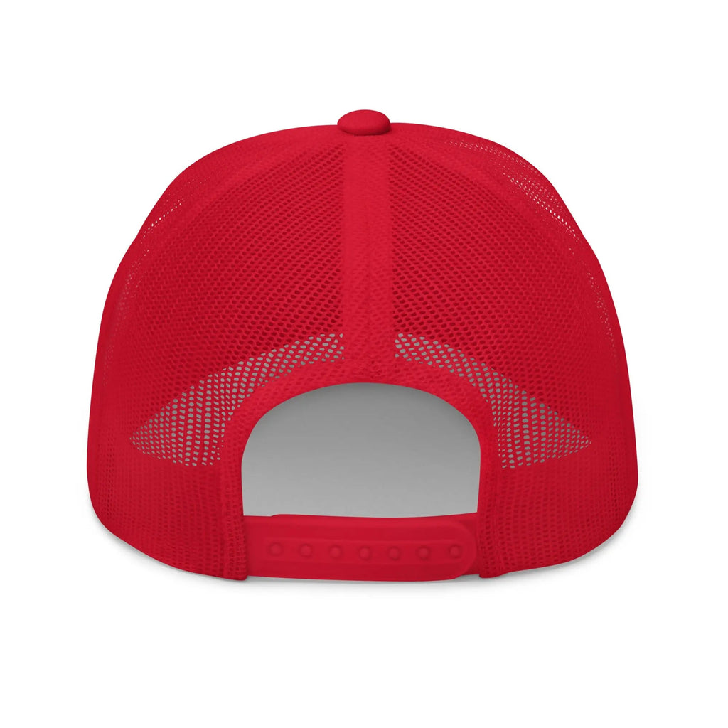 Comprar Gorra Bandera de España bordada trucker Bandera España La Flamenca de Borgoña Patricia Muñoz VOX