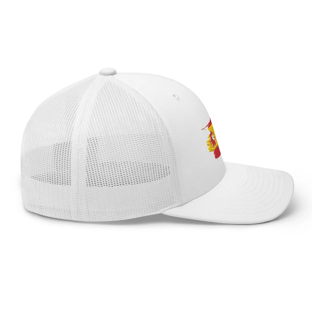 Comprar Gorra Bandera de España bordada trucker Bandera España La Flamenca de Borgoña Patricia Muñoz VOX