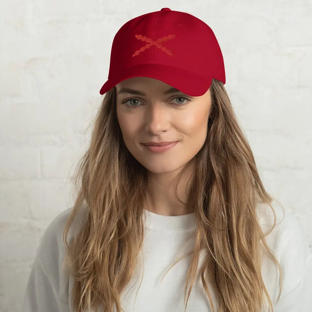 Comprar Gorra Cruz de Borgoña estilo béisbol (varios colores) Bandera España La Flamenca de Borgoña Patricia Muñoz VOX