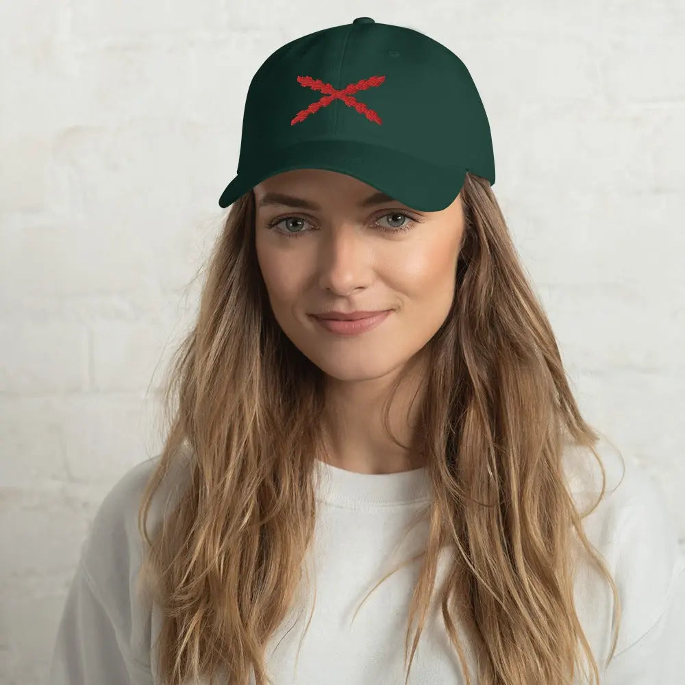 Comprar Gorra Cruz de Borgoña estilo béisbol (varios colores) Bandera España La Flamenca de Borgoña Patricia Muñoz VOX