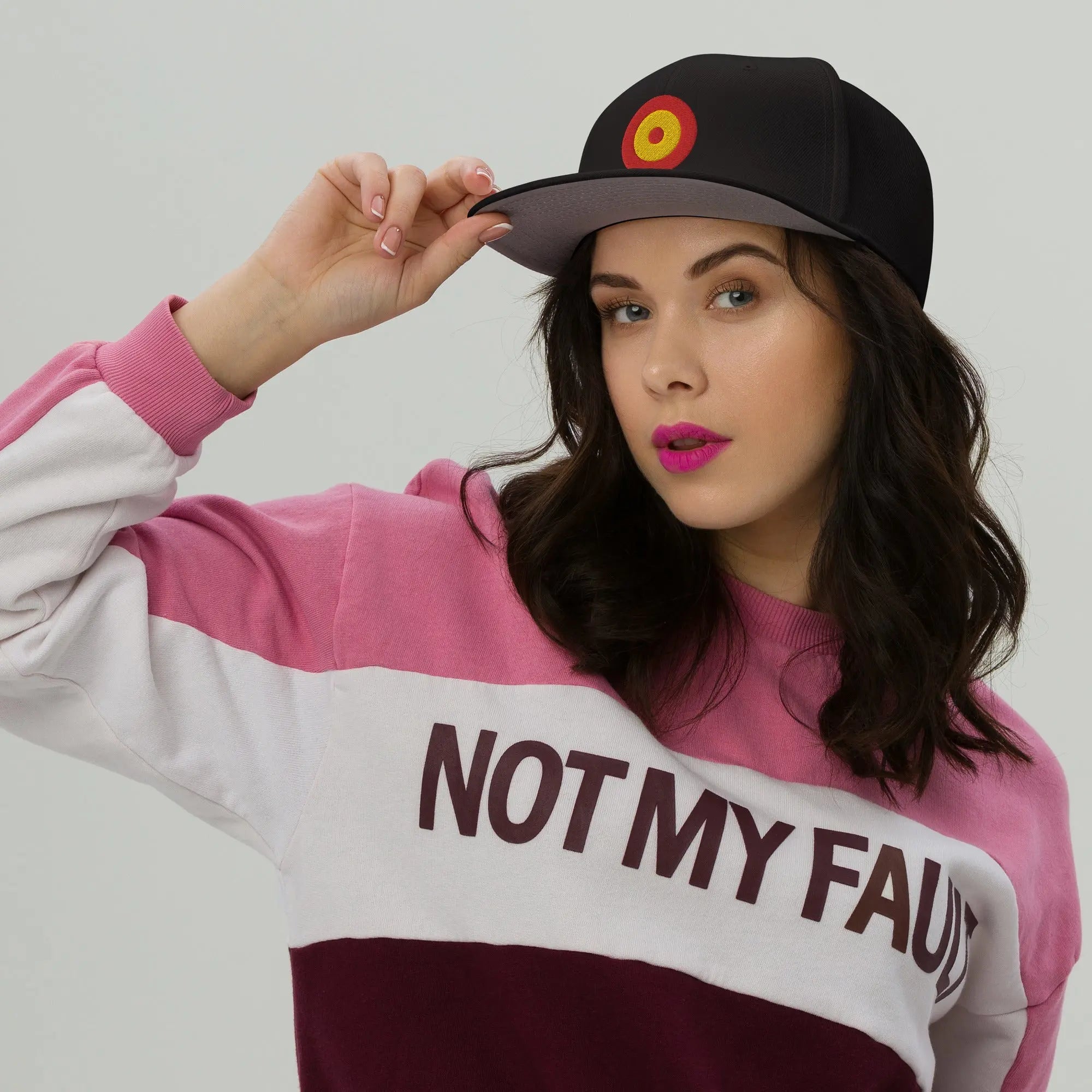 Comprar Gorra Escarapela de España snapback Bandera España La Flamenca de Borgoña Patricia Muñoz VOX
