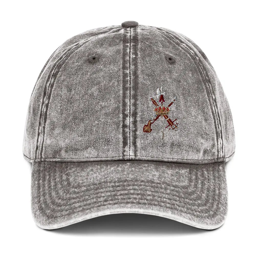 Comprar Gorra Legión Española en sarga algodón vintage Bandera España La Flamenca de Borgoña Patricia Muñoz VOX