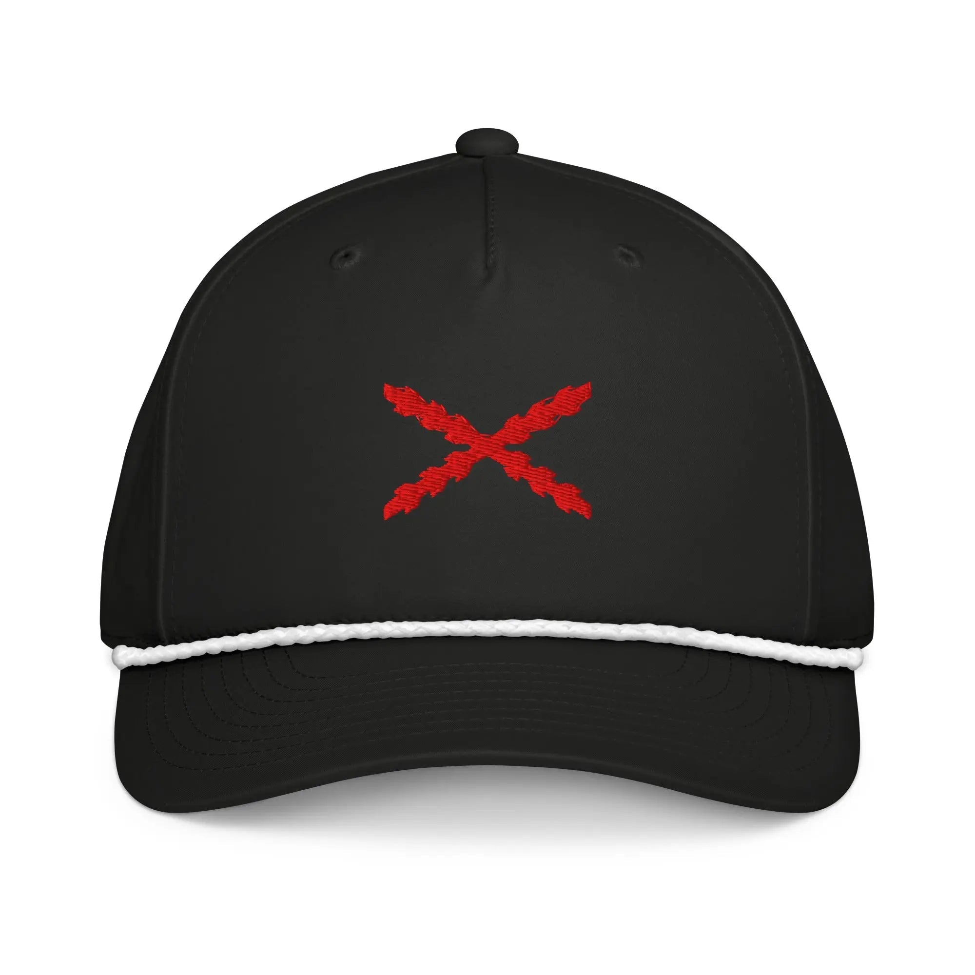 Comprar Gorra clásica con cuerda Cruz de Borgoña Bandera España La Flamenca de Borgoña Patricia Muñoz VOX