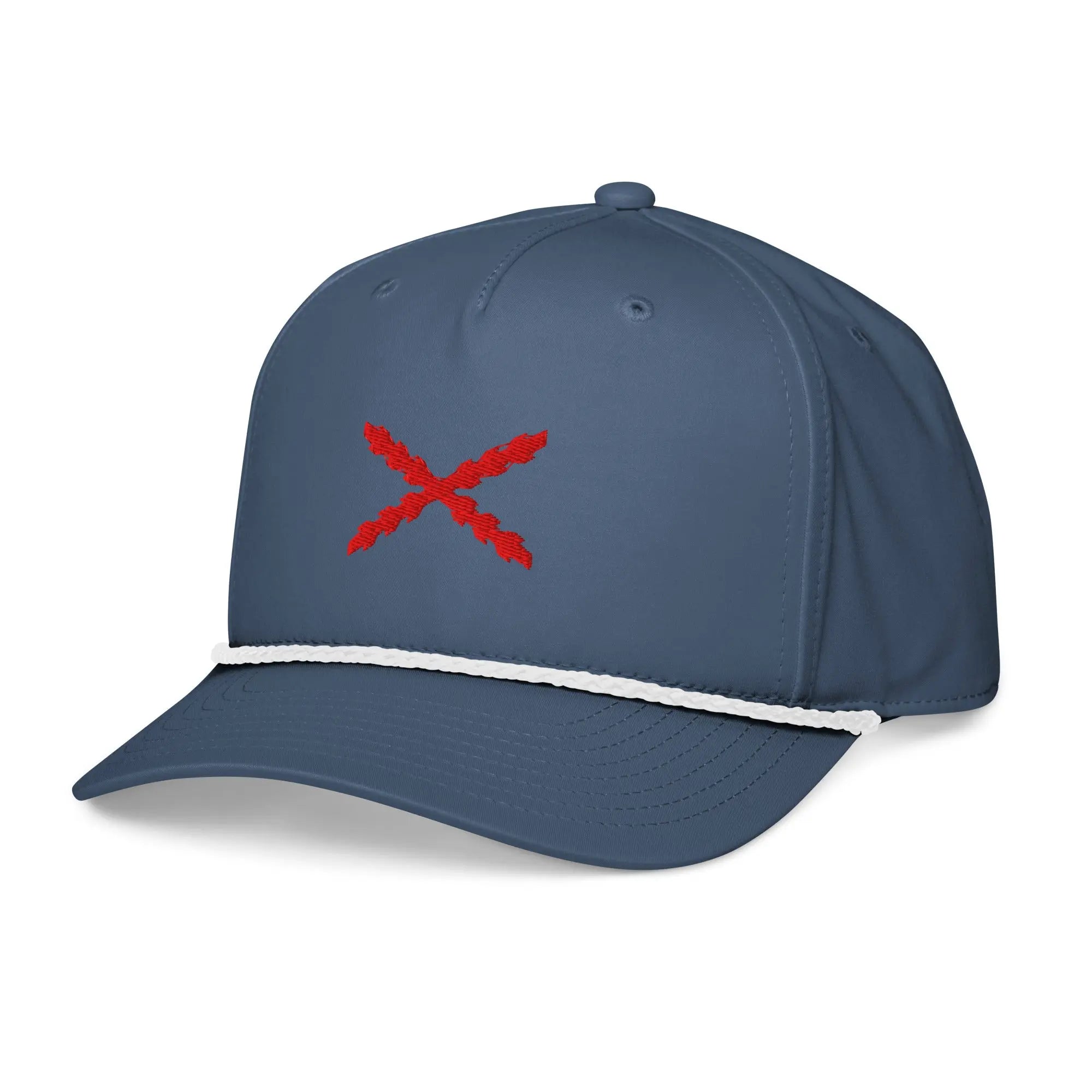 Comprar Gorra clásica con cuerda Cruz de Borgoña Bandera España La Flamenca de Borgoña Patricia Muñoz VOX