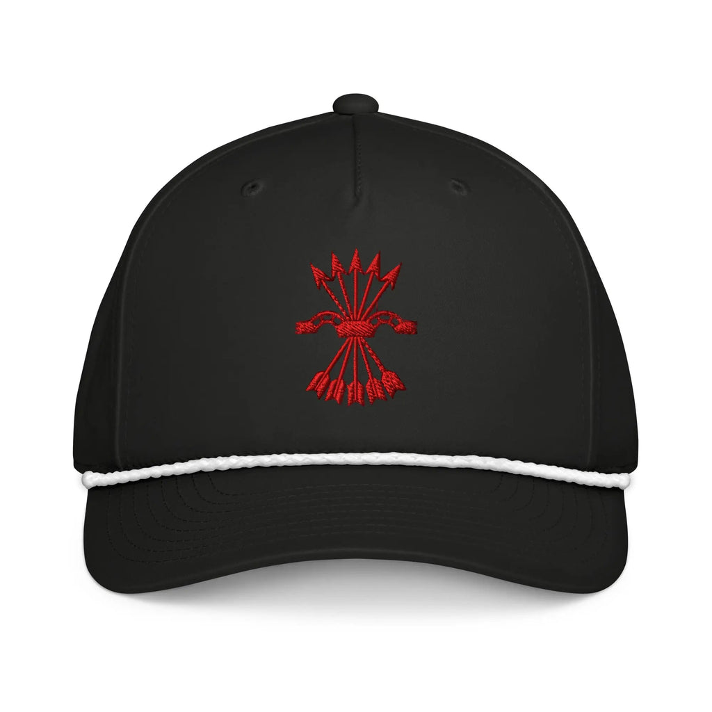 Comprar Gorra clásica con cuerda Falange Bandera España La Flamenca de Borgoña Patricia Muñoz VOX