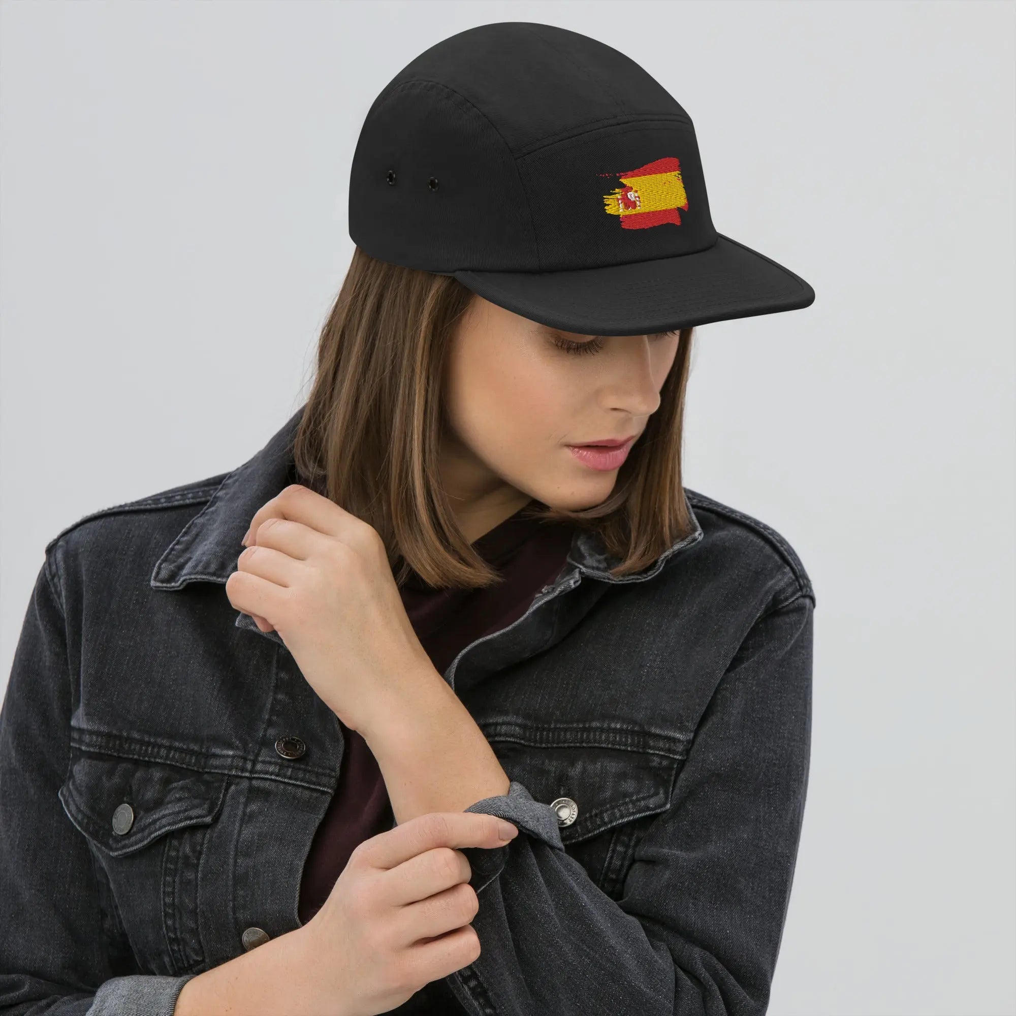 Comprar Gorra de España camper Bandera España La Flamenca de Borgoña Patricia Muñoz VOX