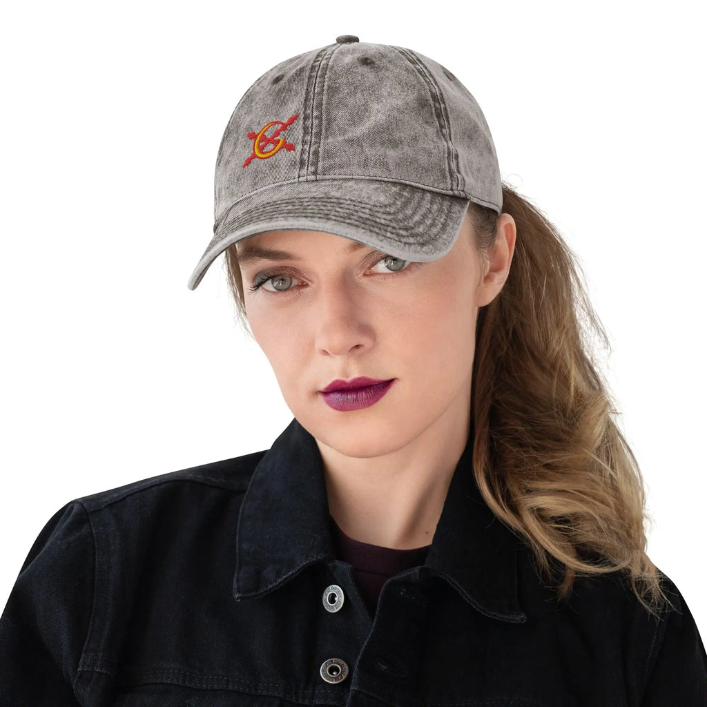 Comprar Gorra sarga algodón vintage Bandera España La Flamenca de Borgoña Patricia Muñoz VOX