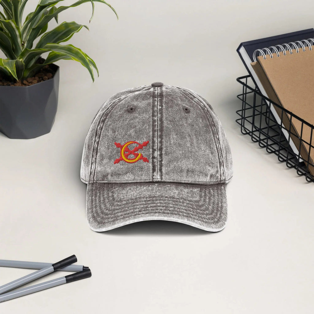 Comprar Gorra sarga algodón vintage Bandera España La Flamenca de Borgoña Patricia Muñoz VOX