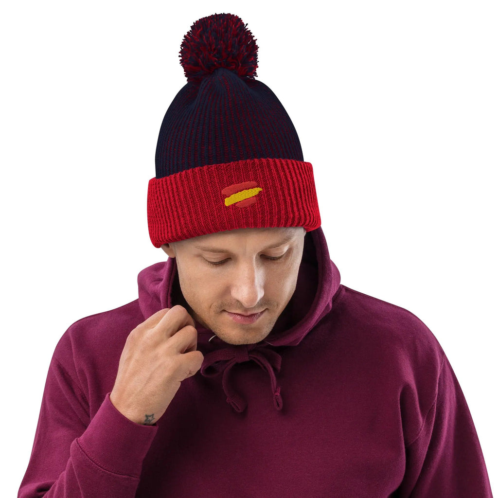Comprar Gorro de España con pompón Bandera España La Flamenca de Borgoña Patricia Muñoz VOX
