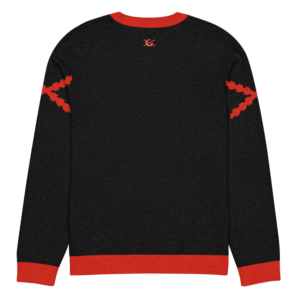 Comprar Jersey de punto con cuello redondo "Ser español es un honor" La Flamenca de Borgoña Bandera España
