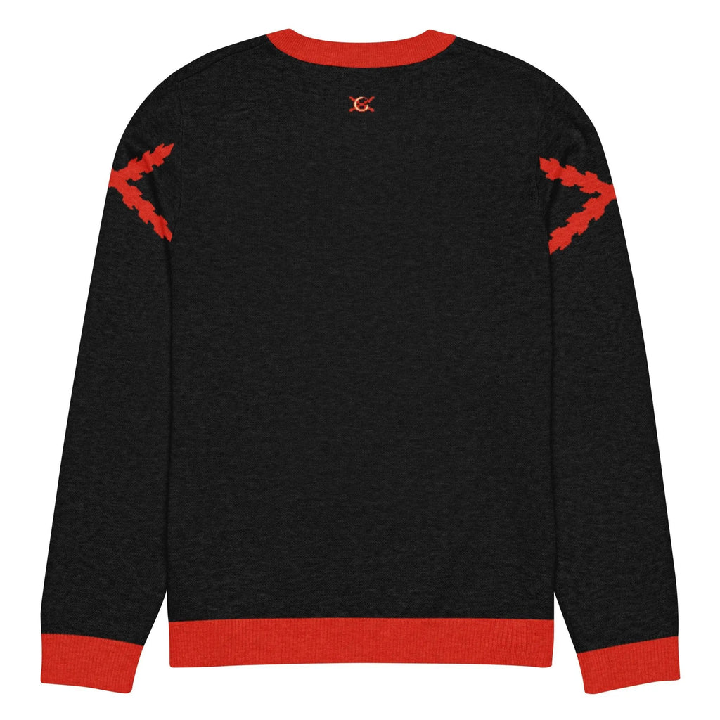 Comprar Jersey de punto con cuello redondo "Ser español es un honor" La Flamenca de Borgoña Bandera España