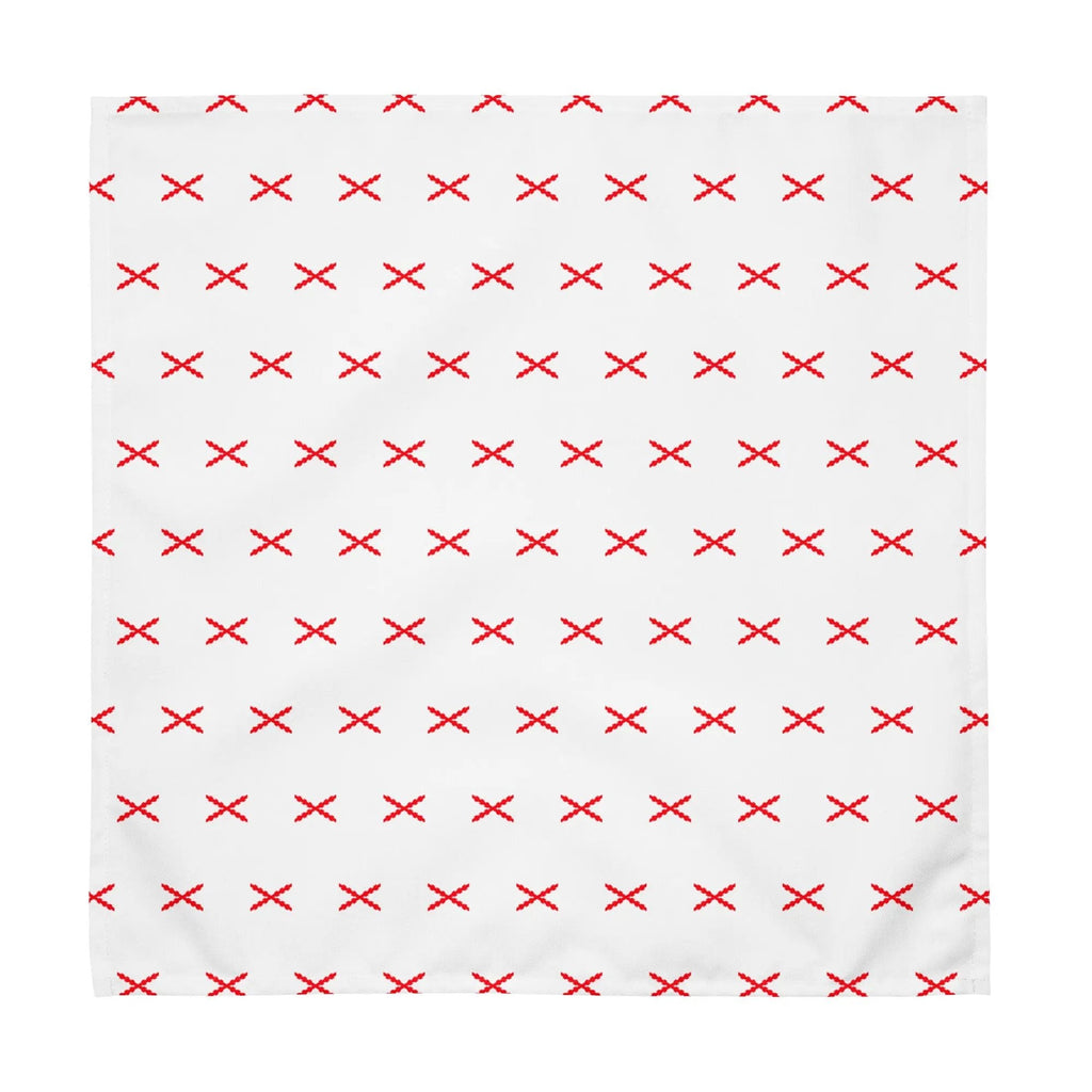 Comprar Juego de 4 servilletas de tela Cruz de Borgoña mosaico La Flamenca de Borgoña Bandera España
