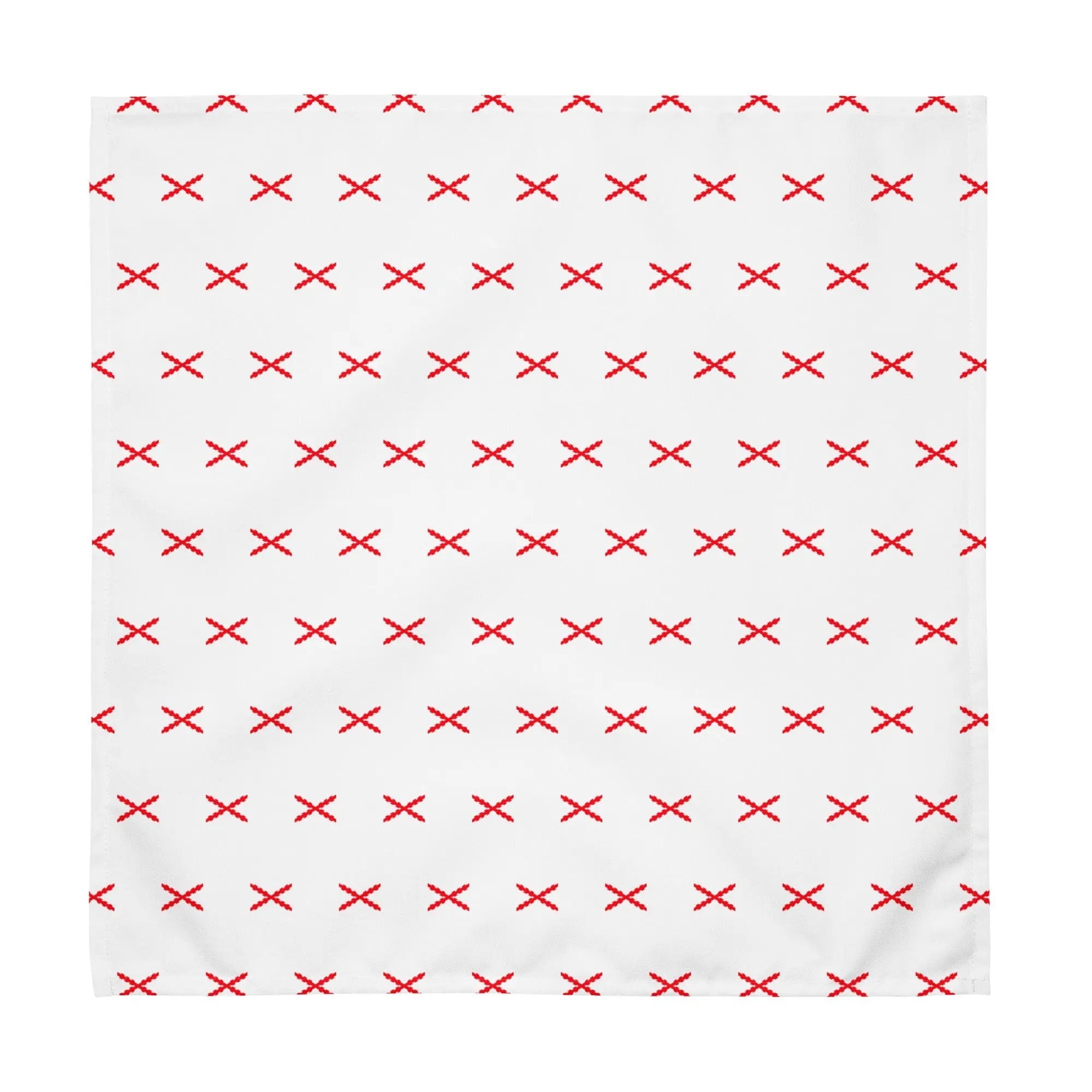 Comprar Juego de 4 servilletas de tela Cruz de Borgoña mosaico La Flamenca de Borgoña Bandera España