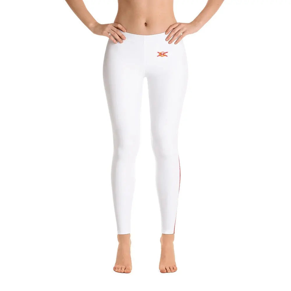 Comprar Leggin Bandera España blanco Mujer Bandera España La Flamenca de Borgoña Patricia Muñoz VOX