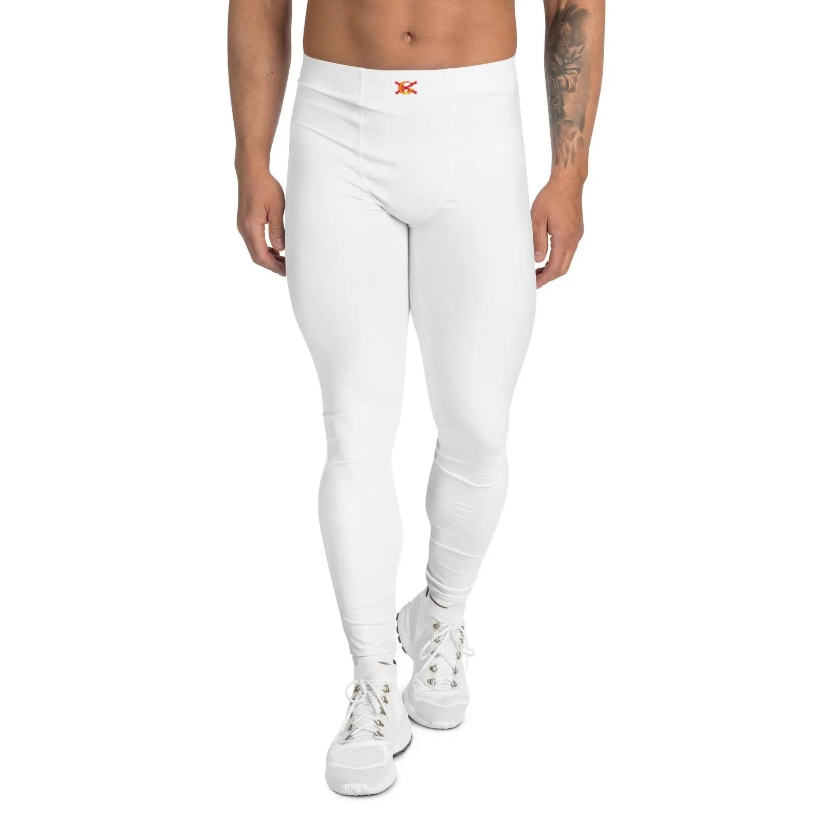 Comprar Leggin Bandera España blanco hombre Bandera España La Flamenca de Borgoña Patricia Muñoz VOX