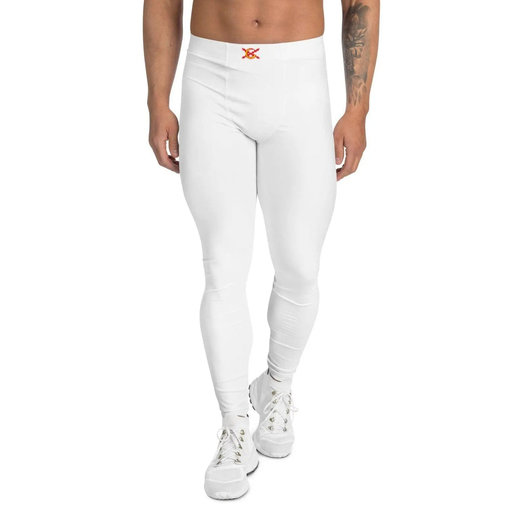 Comprar Leggin Cruz de Borgoña blanco hombre Bandera España La Flamenca de Borgoña Patricia Muñoz VOX