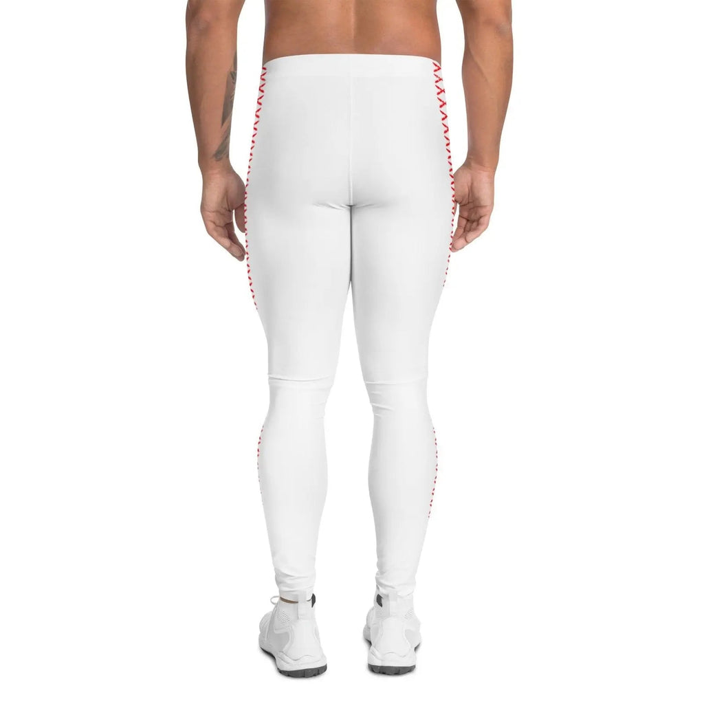 Comprar Leggin Cruz de Borgoña blanco hombre Bandera España La Flamenca de Borgoña Patricia Muñoz VOX
