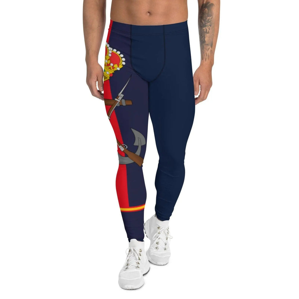 Comprar Leggin Infantería de Marina para hombre Bandera España La Flamenca de Borgoña Patricia Muñoz VOX