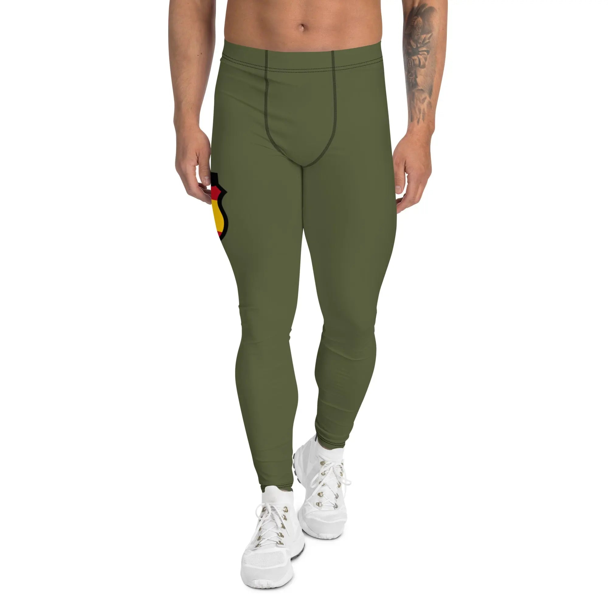 Comprar Leggings para hombre División Azul Bandera España La Flamenca de Borgoña Patricia Muñoz VOX