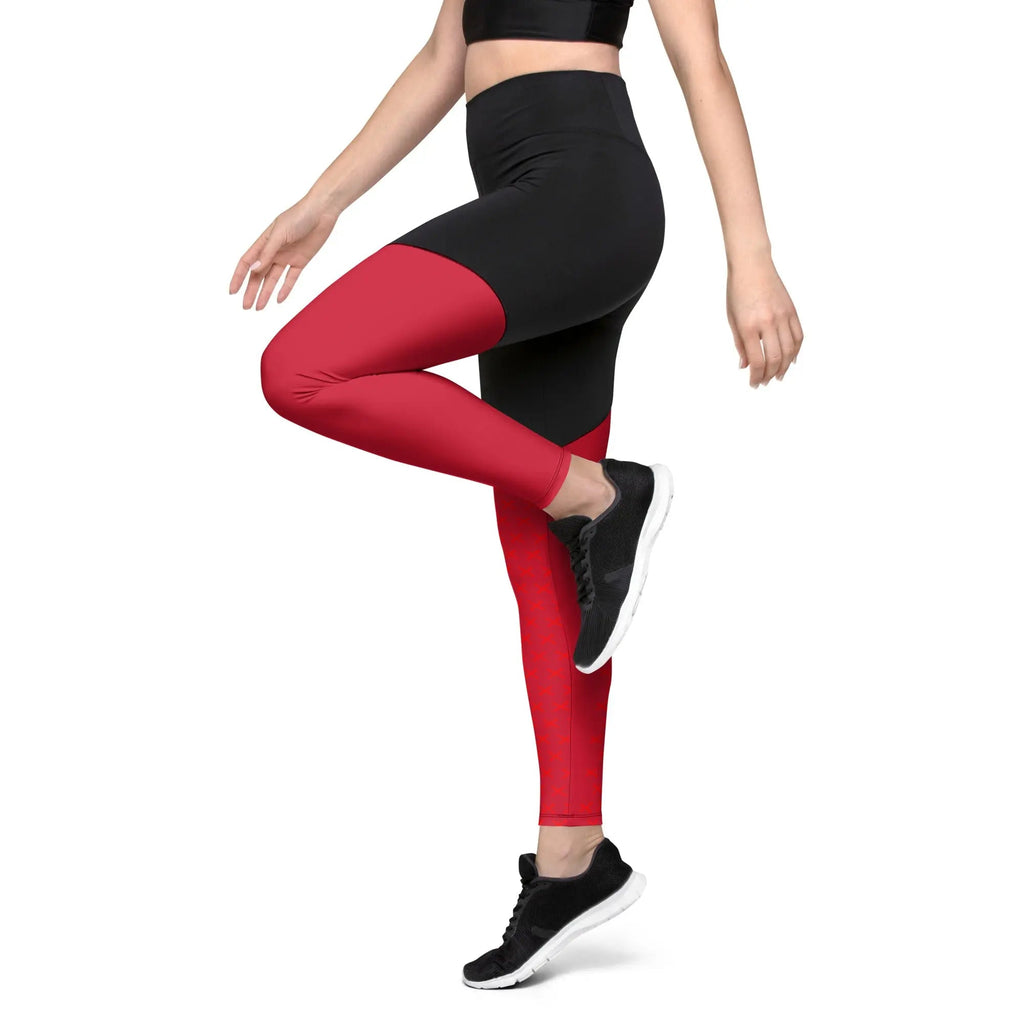Comprar Leggins de deporte Cruz de Borgoña Bandera España La Flamenca de Borgoña Patricia Muñoz VOX
