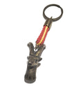 Comprar Llavero Cabra montesa bronce cuerda trenzada Bandera España La Flamenca de Borgoña, Bandera de España, Cruz de Borgoña, Patricia Muñoz, VOX, Santiago Abascal