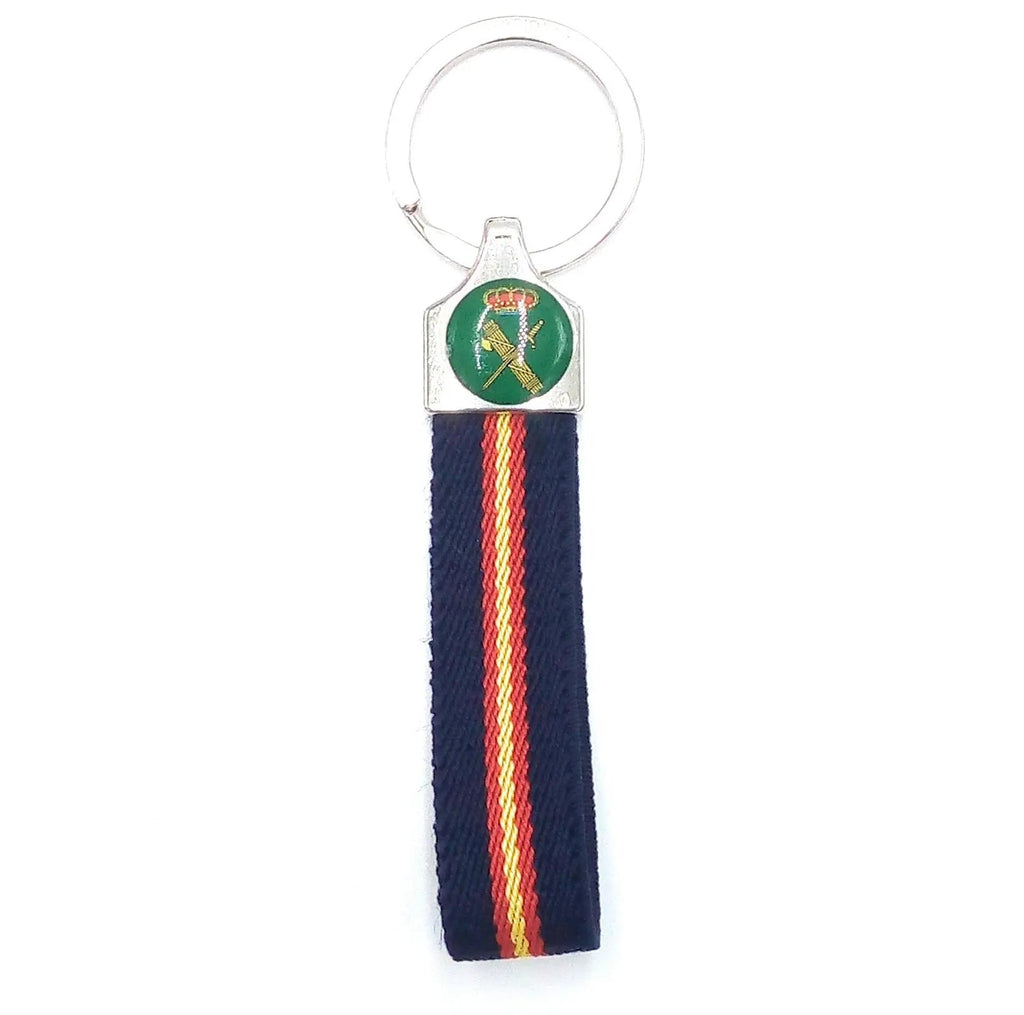 Comprar Llavero Guardia Civil Bandera España lona azul Bandera España La Flamenca de Borgoña Patricia Muñoz VOX