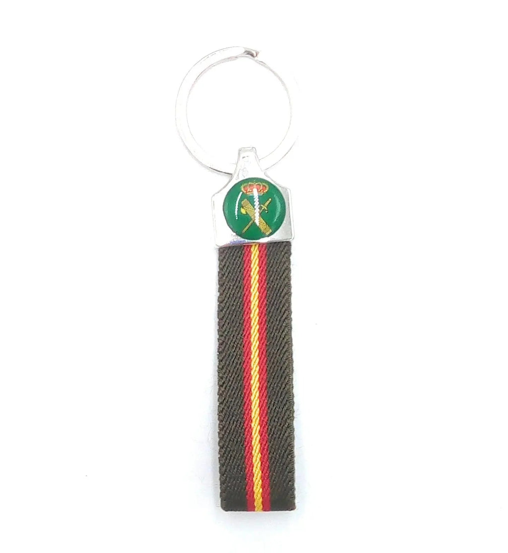 Comprar Llavero Guardia Civil Bandera España lona verde Bandera España La Flamenca de Borgoña Patricia Muñoz VOX
