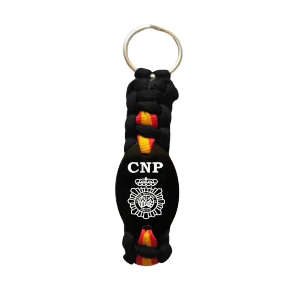 Llavero Policía Nacional CNP paracord