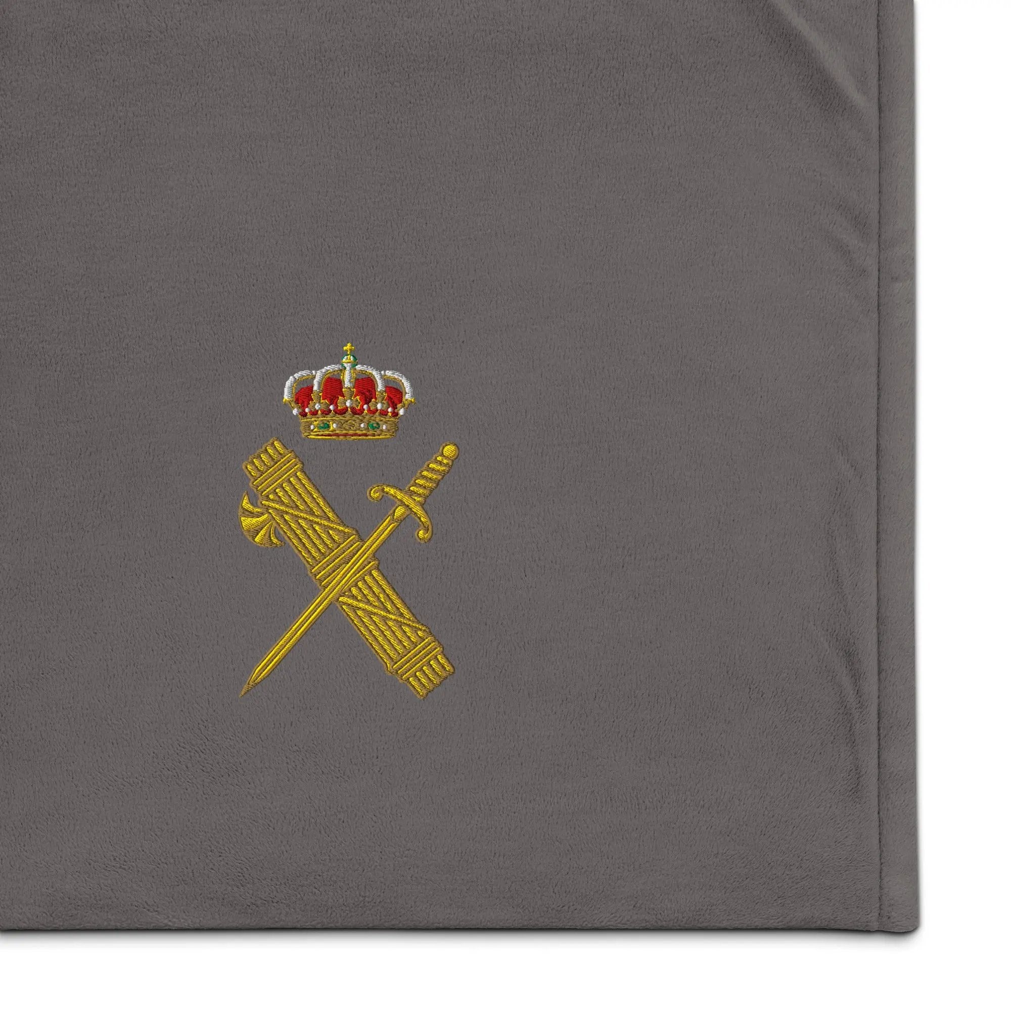 Comprar Manta borreguillo premium Guardia Civil La Flamenca de Borgoña Bandera España