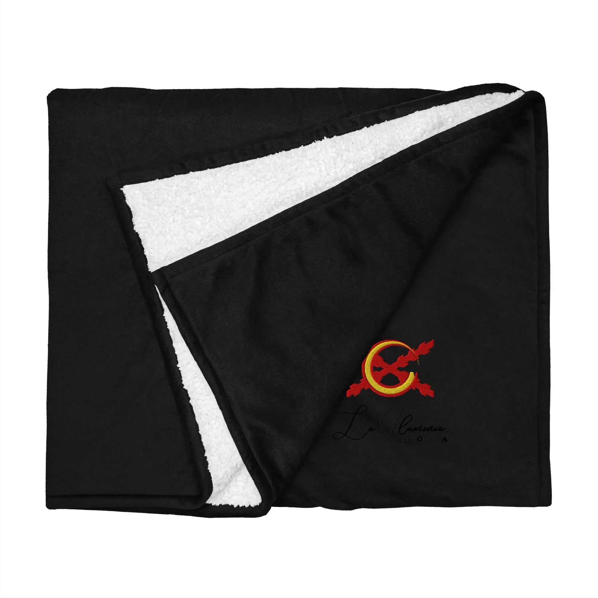 Comprar Manta borreguillo premium La Flamenca de Borgoña La Flamenca de Borgoña Bandera España