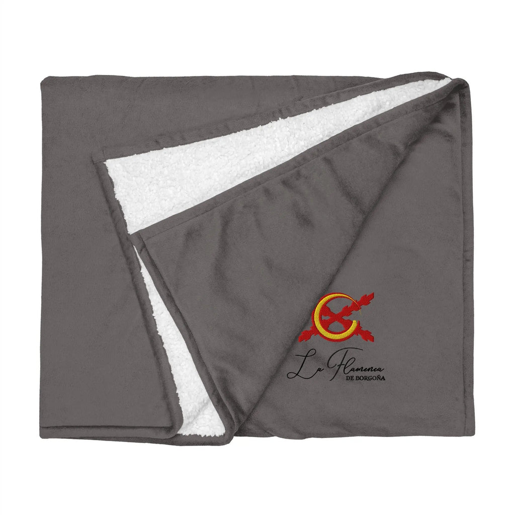 Comprar Manta borreguillo premium La Flamenca de Borgoña La Flamenca de Borgoña Bandera España