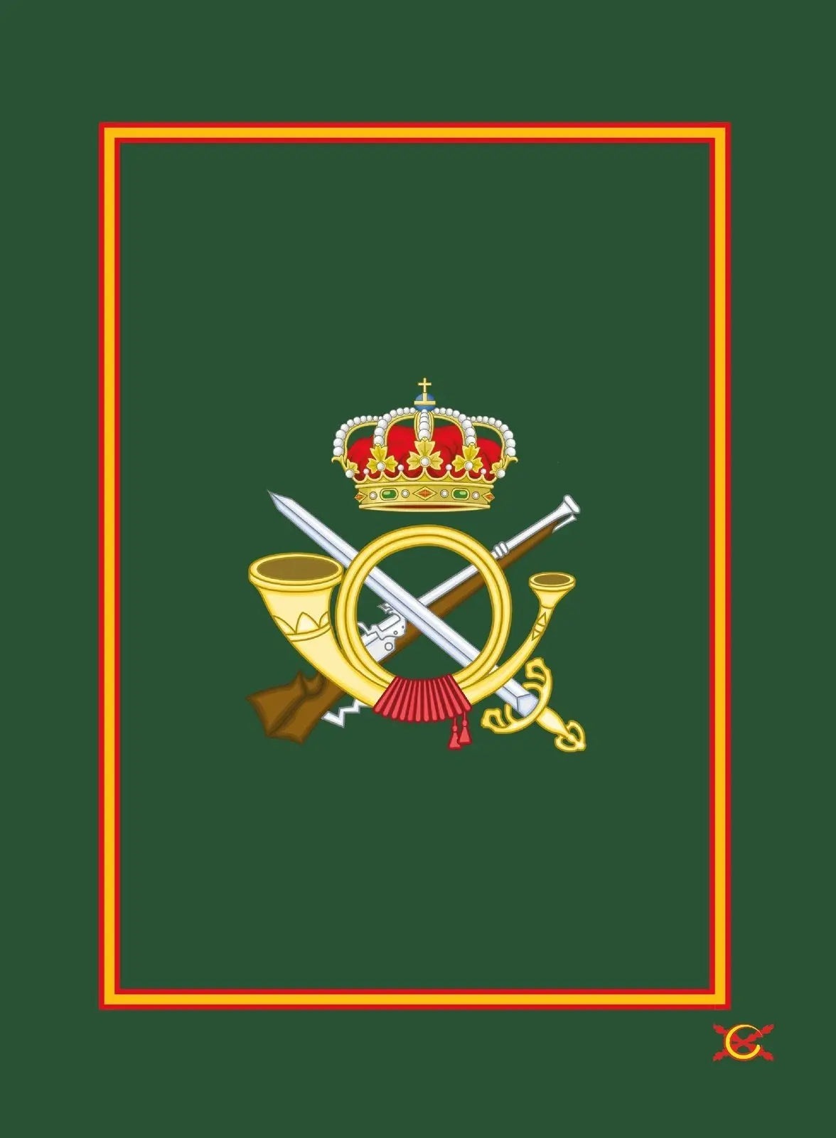 Comprar Manta polar Arma de Infantería de Tierra Bandera España Bandera España La Flamenca de Borgoña Patricia Muñoz VOX