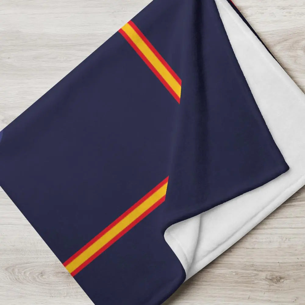 Comprar Manta polar Azul Bandera España Bandera España La Flamenca de Borgoña Patricia Muñoz VOX