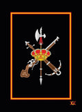 Comprar Manta polar Legión española Bandera España Bandera España La Flamenca de Borgoña Patricia Muñoz VOX
