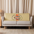 Comprar Manta sherpa Águila San Juan - camel La Flamenca de Borgoña Bandera España