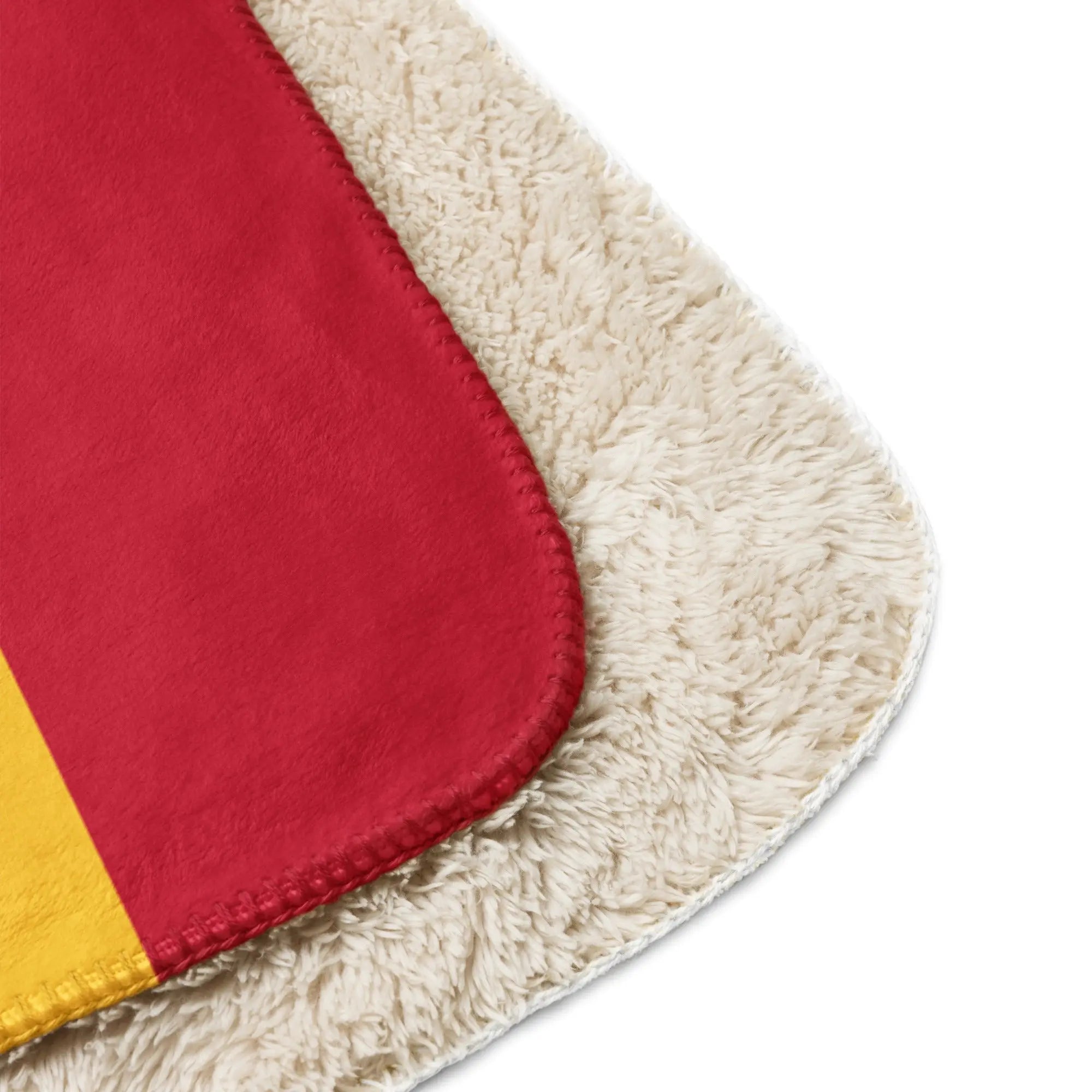 Comprar Manta sherpa Águila de San Juan y Bandera de España La Flamenca de Borgoña Bandera España