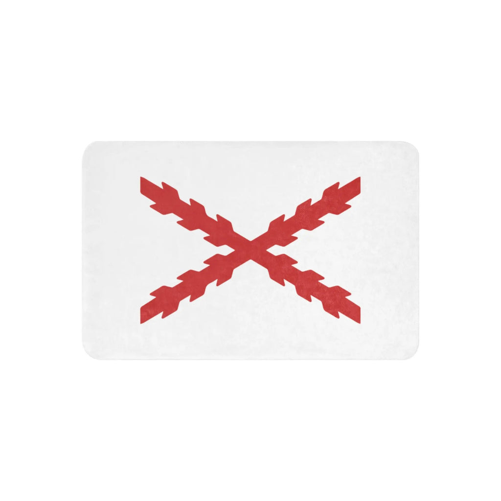 Comprar Manta sherpa Cruz de Borgoña La Flamenca de Borgoña, Bandera de España, Cruz de Borgoña, Patricia Muñoz, VOX, Santiago Abascal