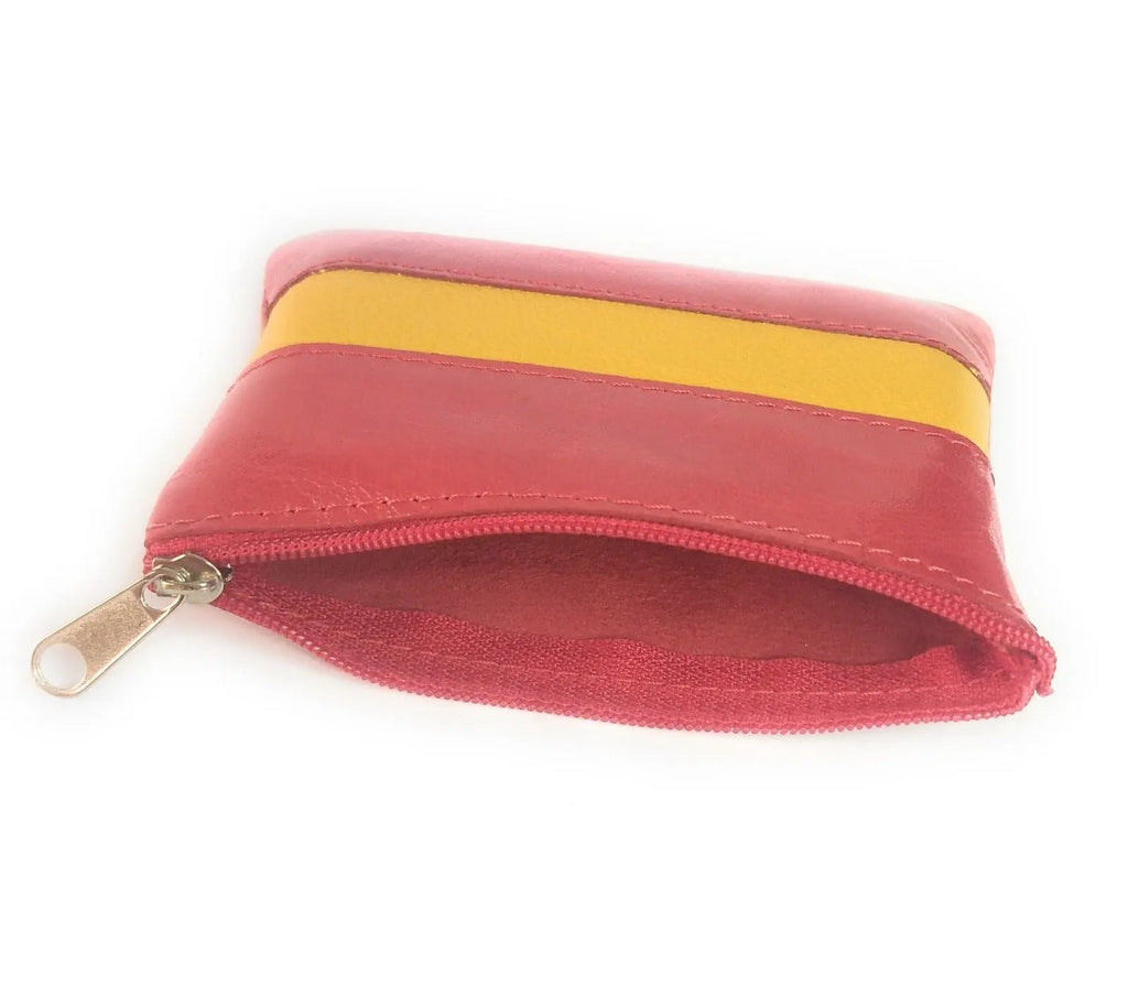 Comprar Monedero piel Bandera de España Bandera España La Flamenca de Borgoña Patricia Muñoz VOX