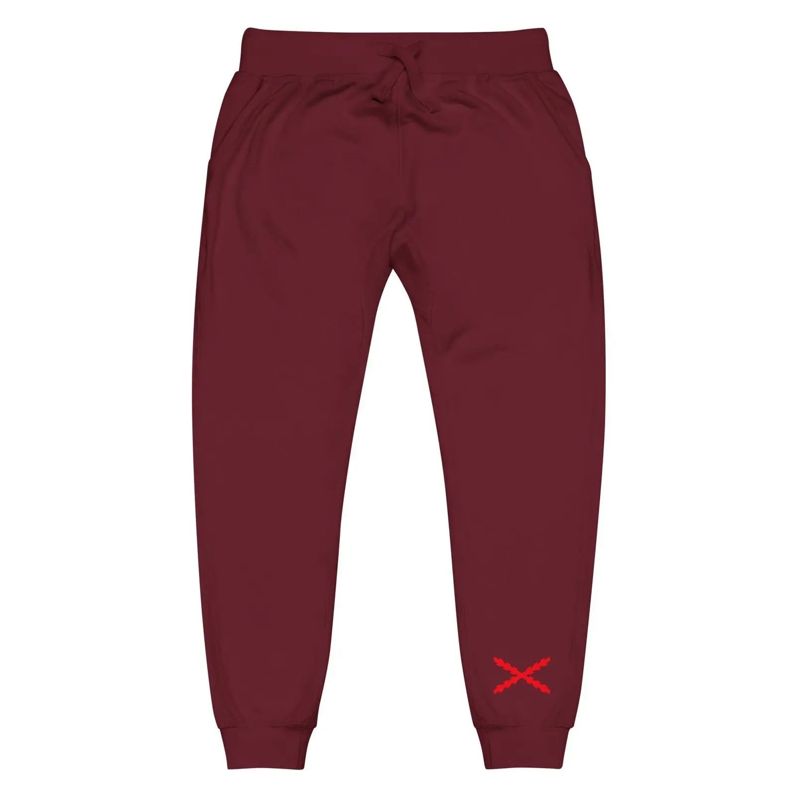 Comprar Pantalón de chándal unisex Cruz de Borgoña Bandera España La Flamenca de Borgoña Patricia Muñoz VOX