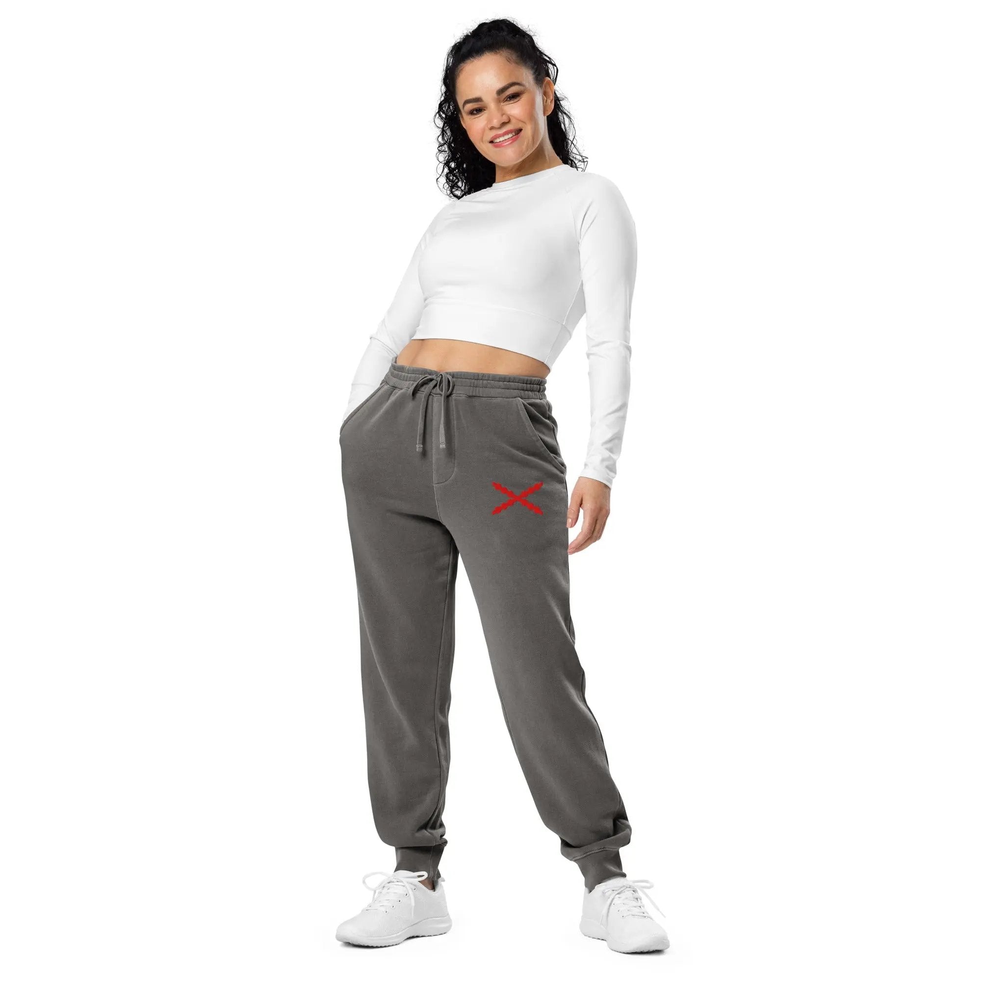 Comprar Pantalón de deporte teñido unisex Cruz de Borgoña La Flamenca de Borgoña Bandera España