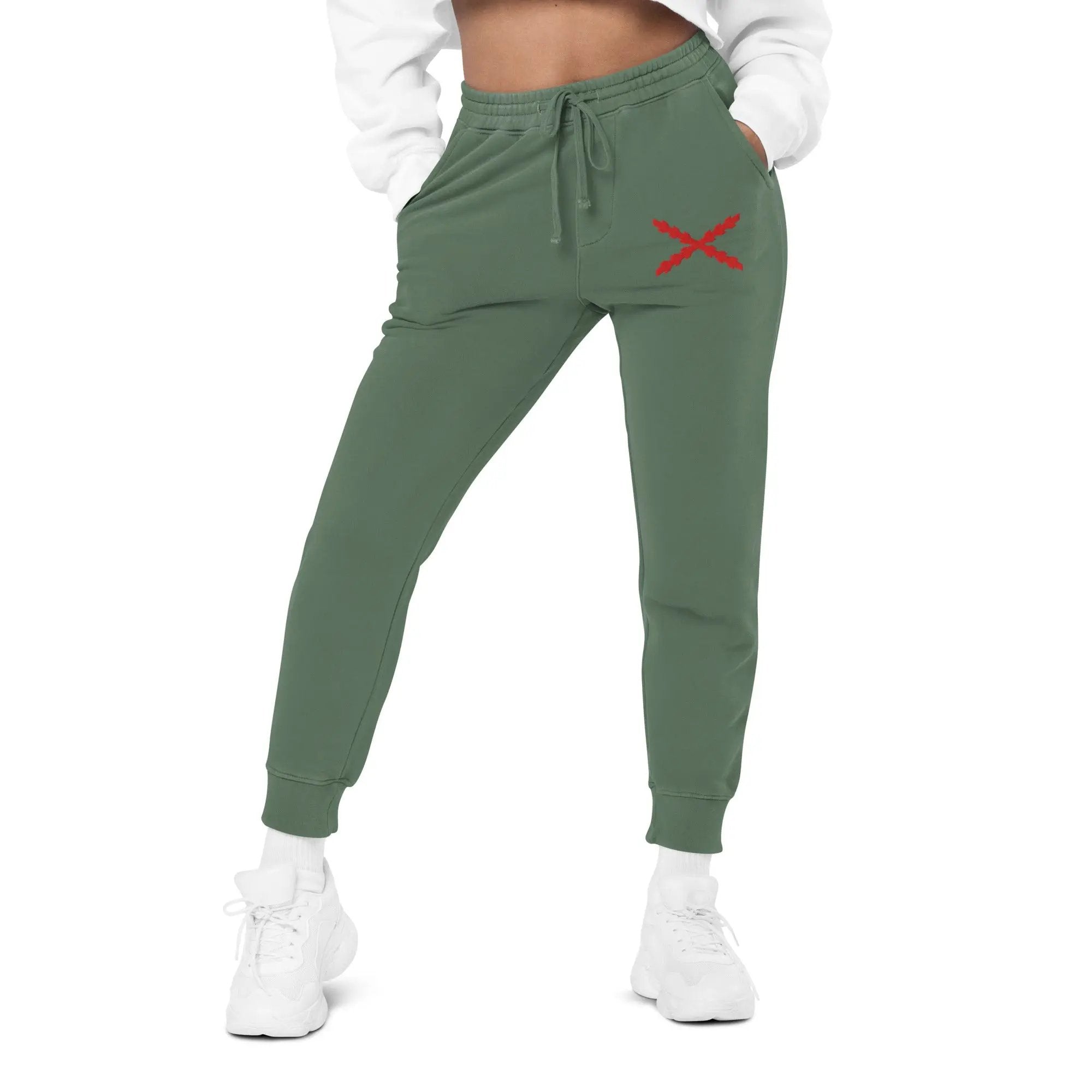 Comprar Pantalón de deporte teñido unisex Cruz de Borgoña La Flamenca de Borgoña Bandera España