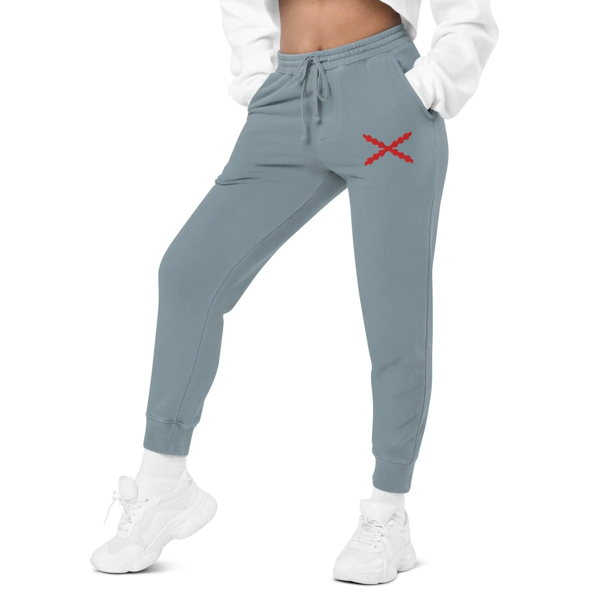 Comprar Pantalón de deporte teñido unisex Cruz de Borgoña La Flamenca de Borgoña Bandera España